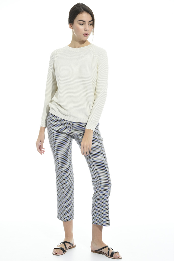 Cotton cordonnet sweater Intrend Cotton cordonnet sweater Intrend