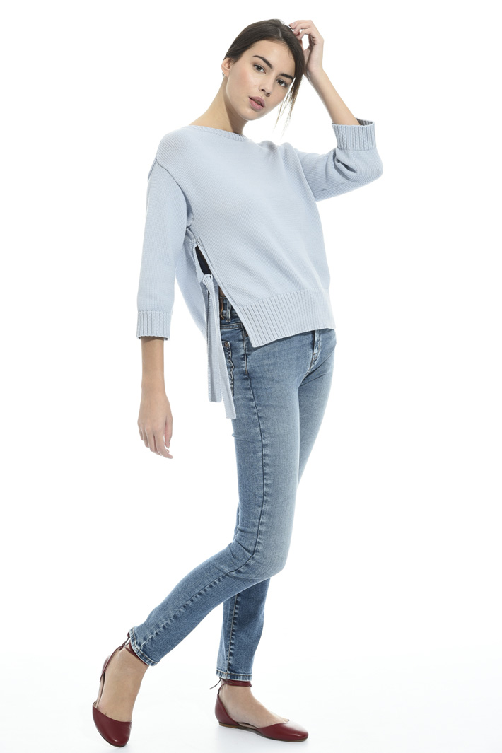 Maglia con spacco laterale Intrend Maglia con spacco laterale Intrend