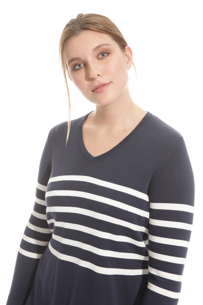 Maglia in cotone e sangallo Intrend Maglia in cotone e sangallo Intrend