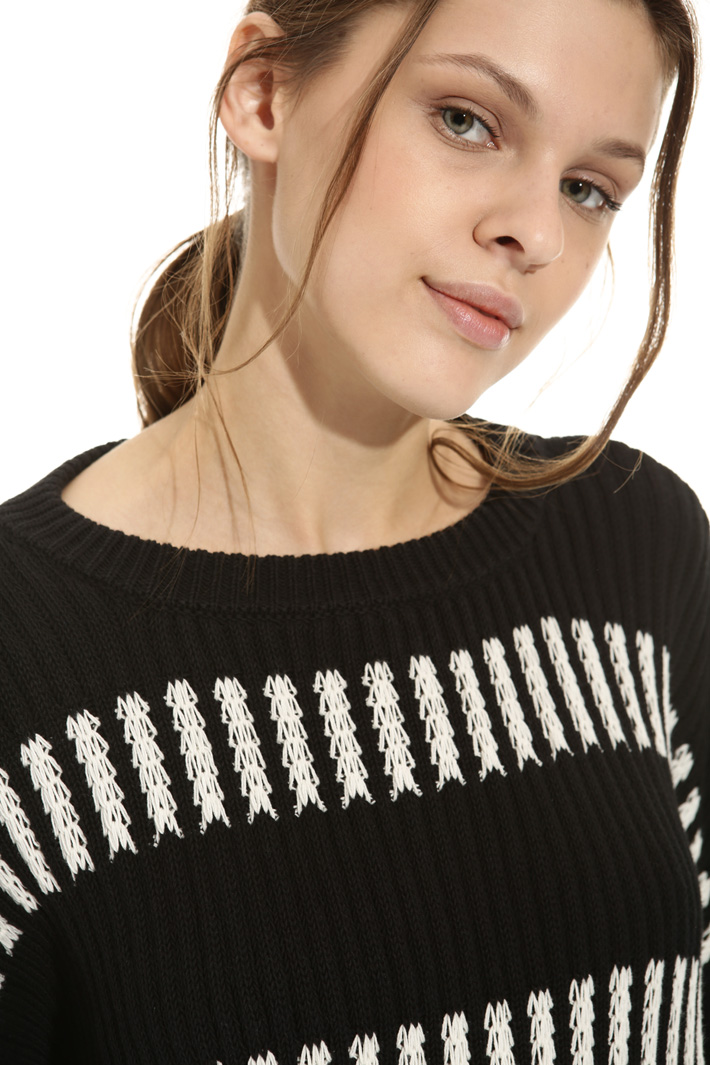 Maglia lavorata a trecce Intrend Maglia lavorata a trecce Intrend
