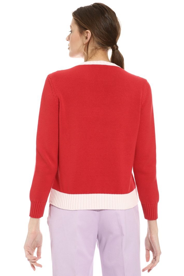 Maglia in cordonetto di cotone Intrend Maglia in cordonetto di cotone Intrend