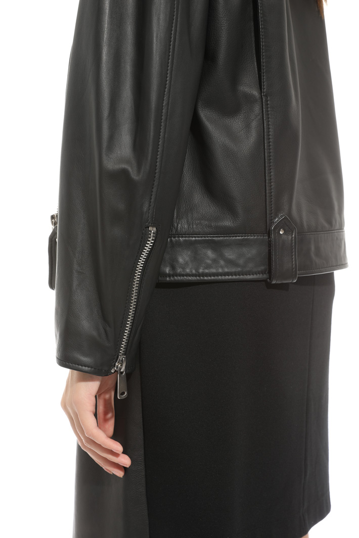Chiodo in vera pelle Intrend Chiodo in vera pelle Intrend