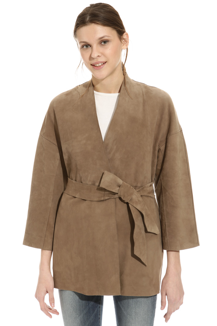 Giacca in camoscio Intrend Giacca in camoscio Intrend
