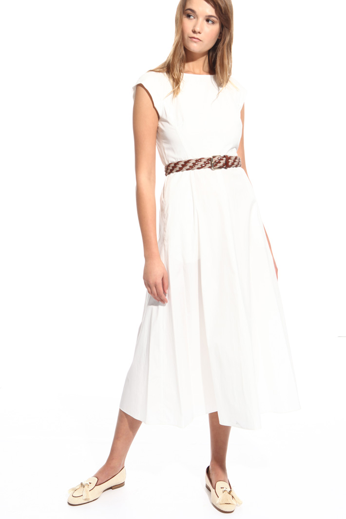 Leather braided belt Intrend Leather braided belt Intrend