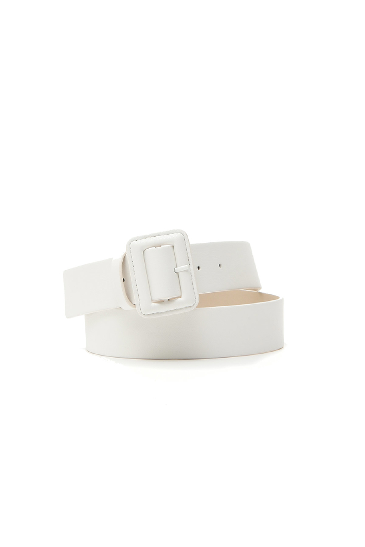 Belt with covered buckle Intrend Belt with covered buckle Intrend