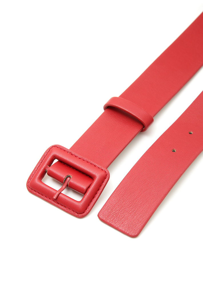Belt with covered buckle Intrend Belt with covered buckle Intrend