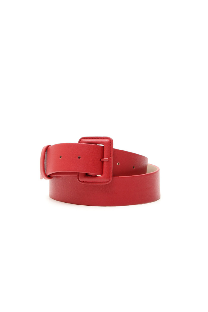 Belt with covered buckle Intrend Belt with covered buckle Intrend