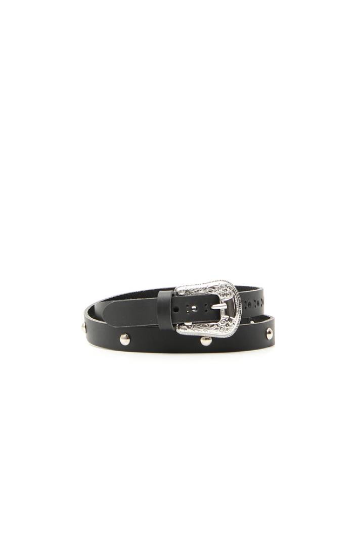 Matt leather belt Intrend Matt leather belt Intrend