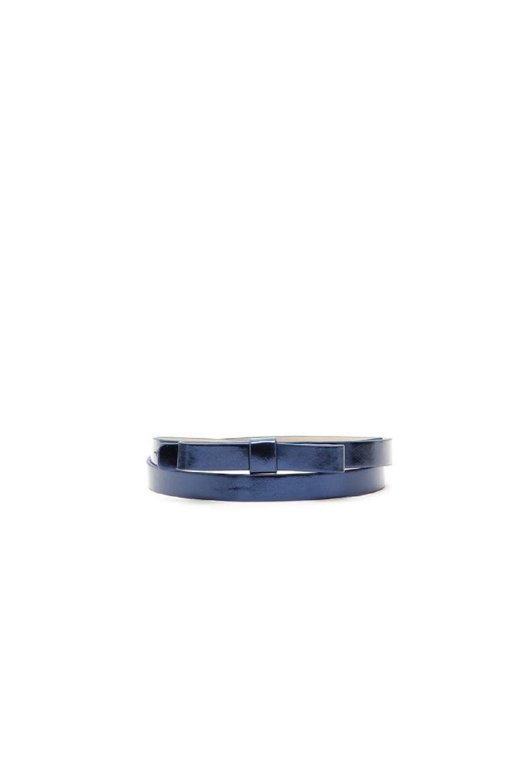 Cintura sottile metallizzata Intrend Cintura sottile metallizzata Intrend