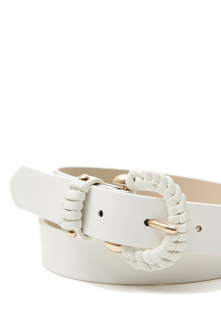 Braided buckle belt Intrend Braided buckle belt Intrend