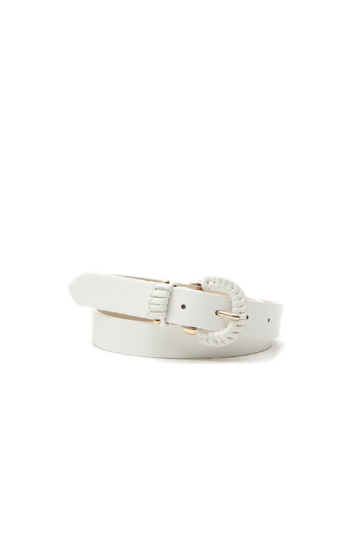 Braided buckle belt Intrend Braided buckle belt Intrend
