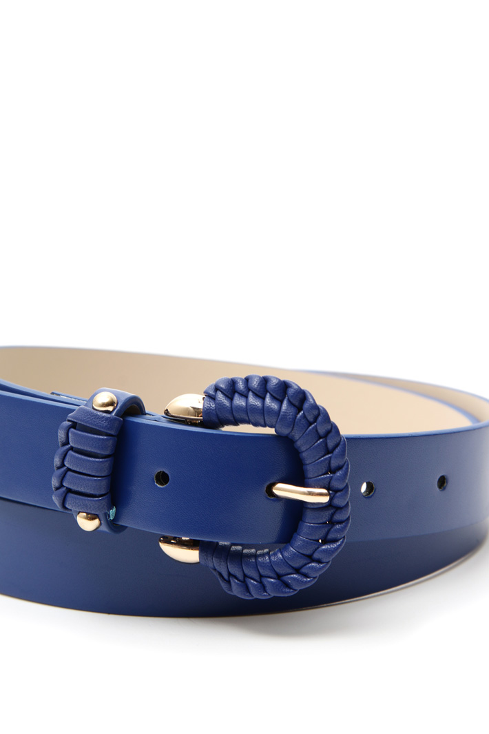 Braided buckle belt Intrend Braided buckle belt Intrend