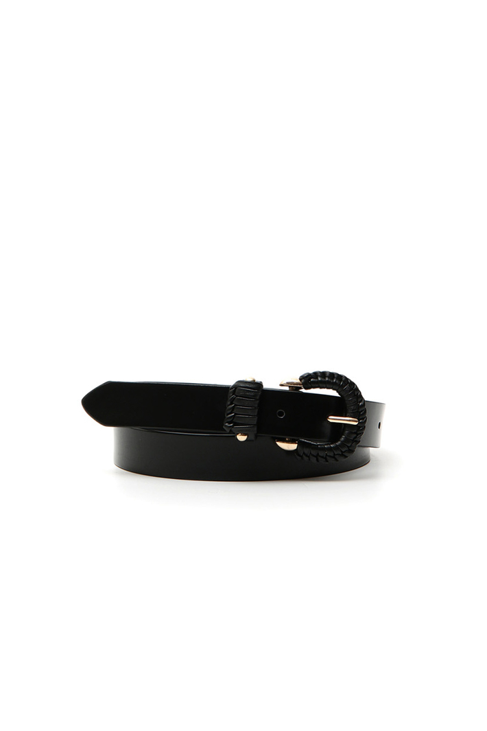 Braided buckle belt Intrend Braided buckle belt Intrend