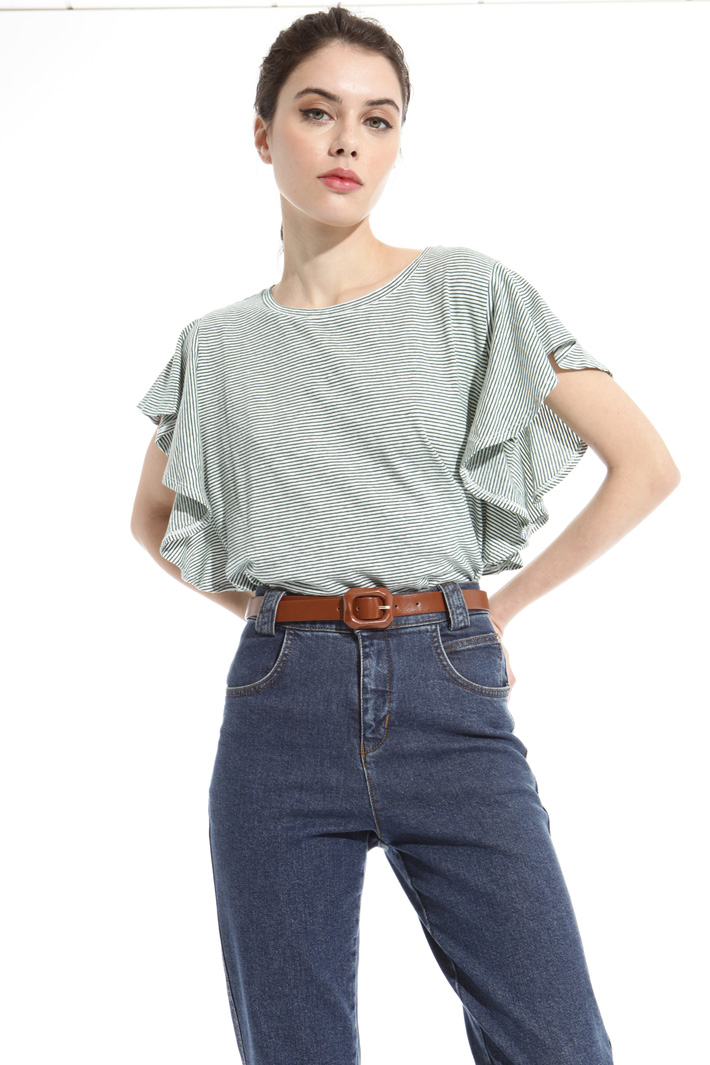 Covered buckle belt Intrend Covered buckle belt Intrend