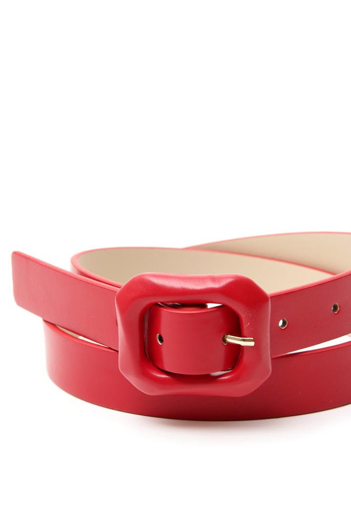 Covered buckle belt Intrend Covered buckle belt Intrend