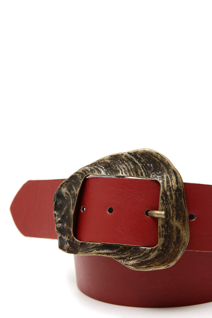 Rectangular buckle belt Intrend Rectangular buckle belt Intrend