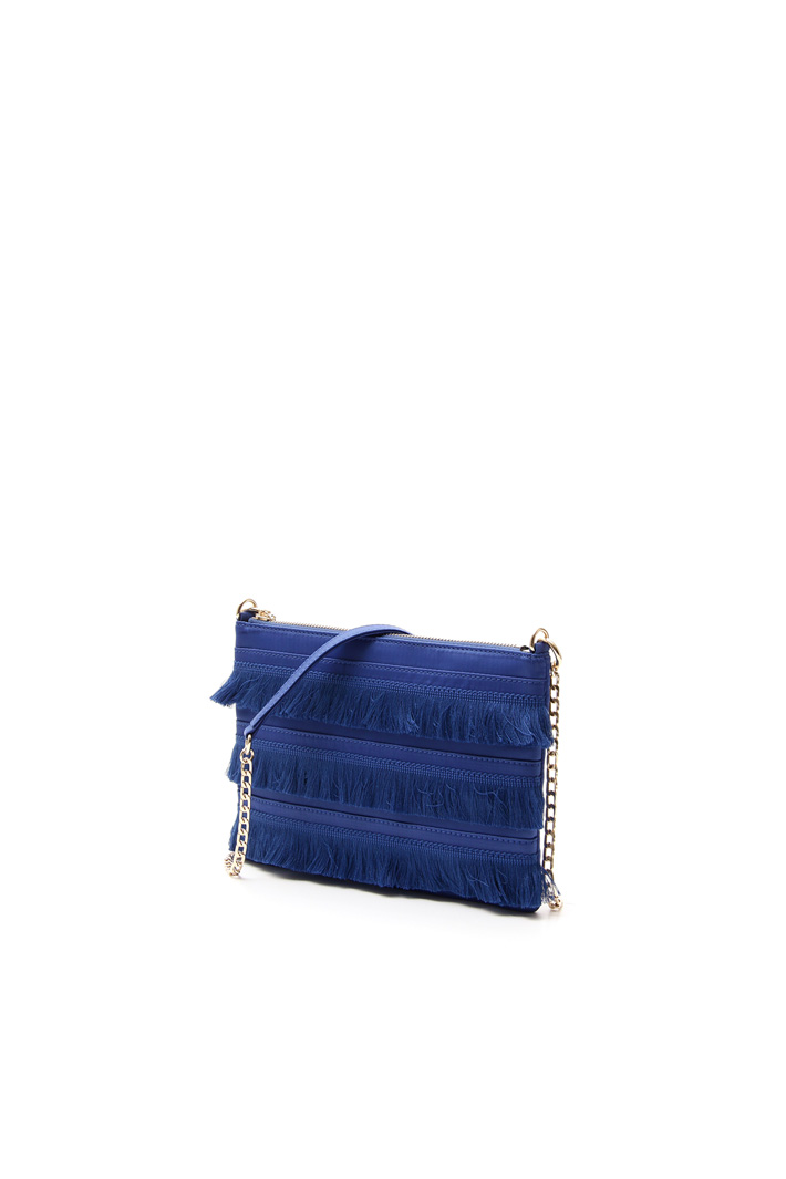 Fringed satin bag Diffusione Tessile Fringed satin bag Diffusione Tessile