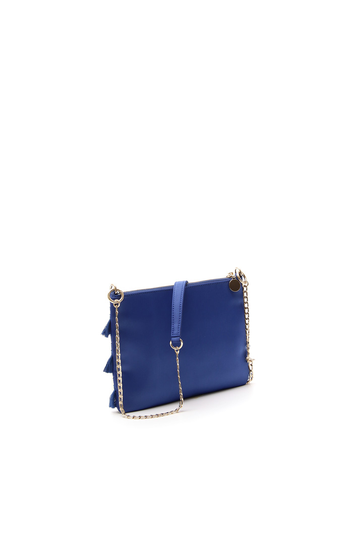 Fringed satin bag Diffusione Tessile Fringed satin bag Diffusione Tessile