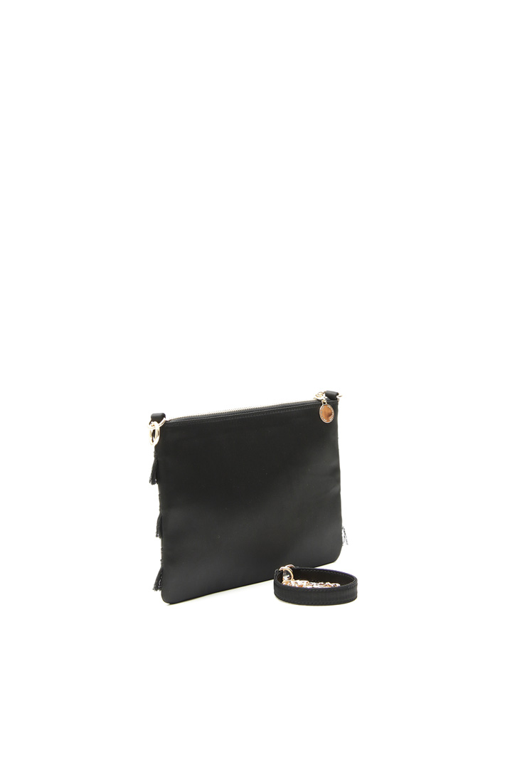 Fringed satin bag Diffusione Tessile Fringed satin bag Diffusione Tessile