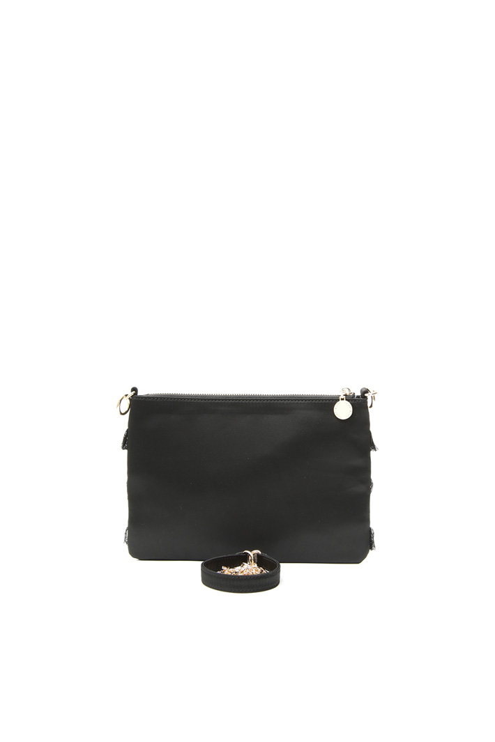 Fringed satin bag Diffusione Tessile Fringed satin bag Diffusione Tessile