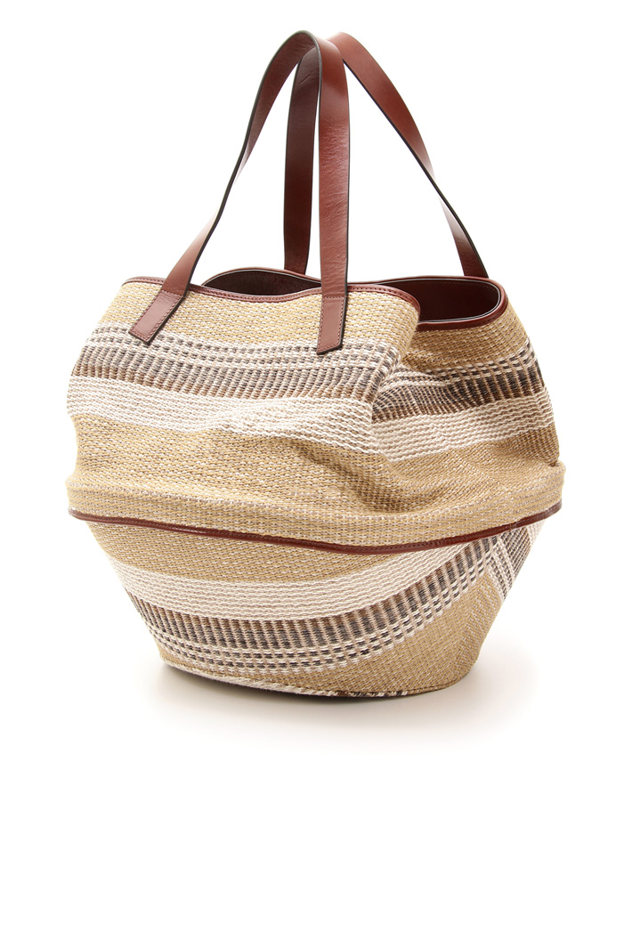 Borsa cesto in tessuto Intrend Borsa cesto in tessuto Intrend