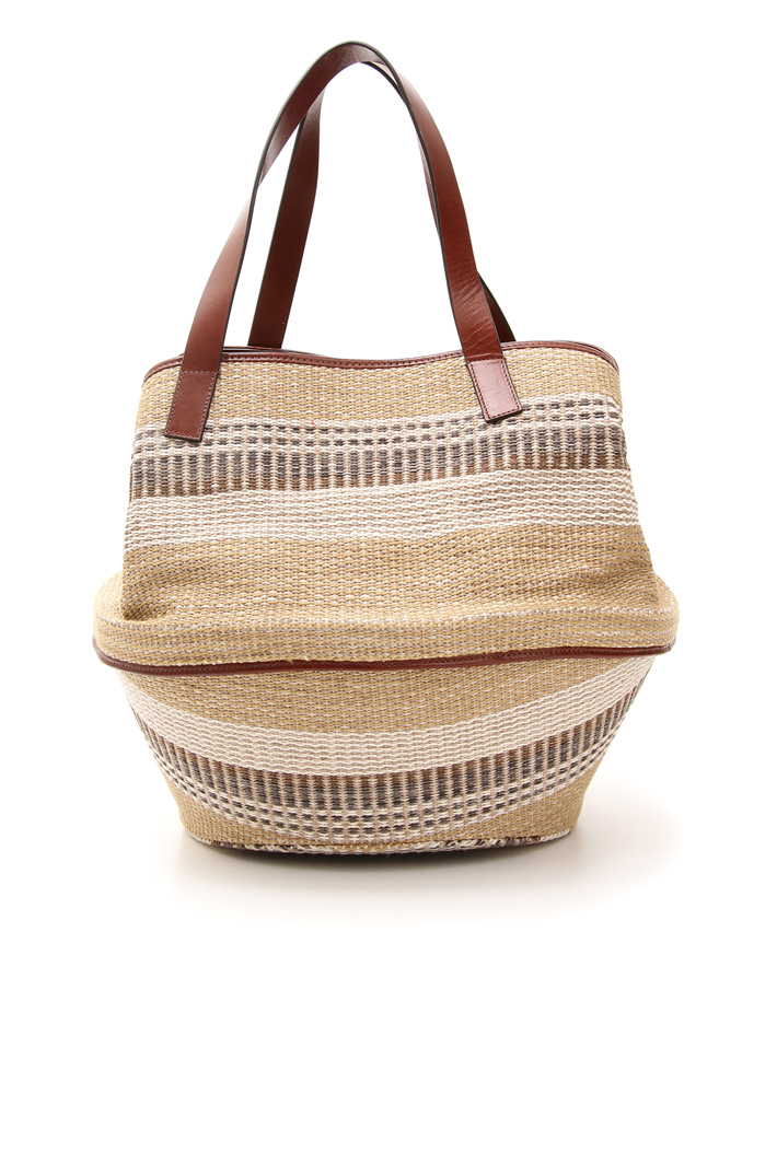 Borsa cesto in tessuto Intrend Borsa cesto in tessuto Intrend