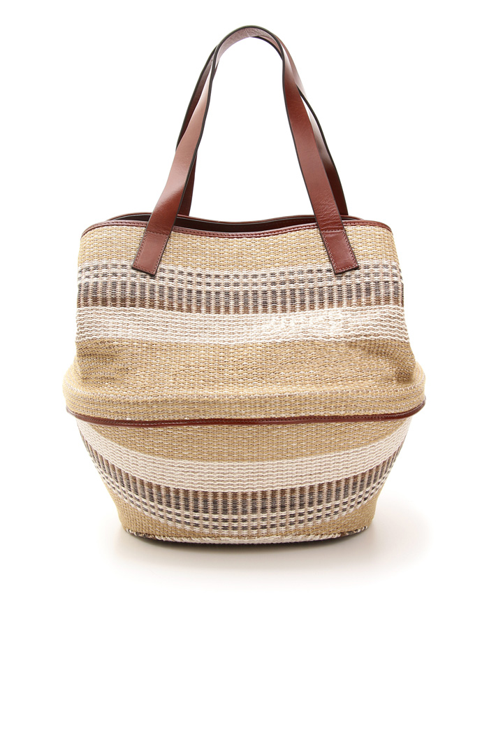 Borsa cesto in tessuto Intrend Borsa cesto in tessuto Intrend