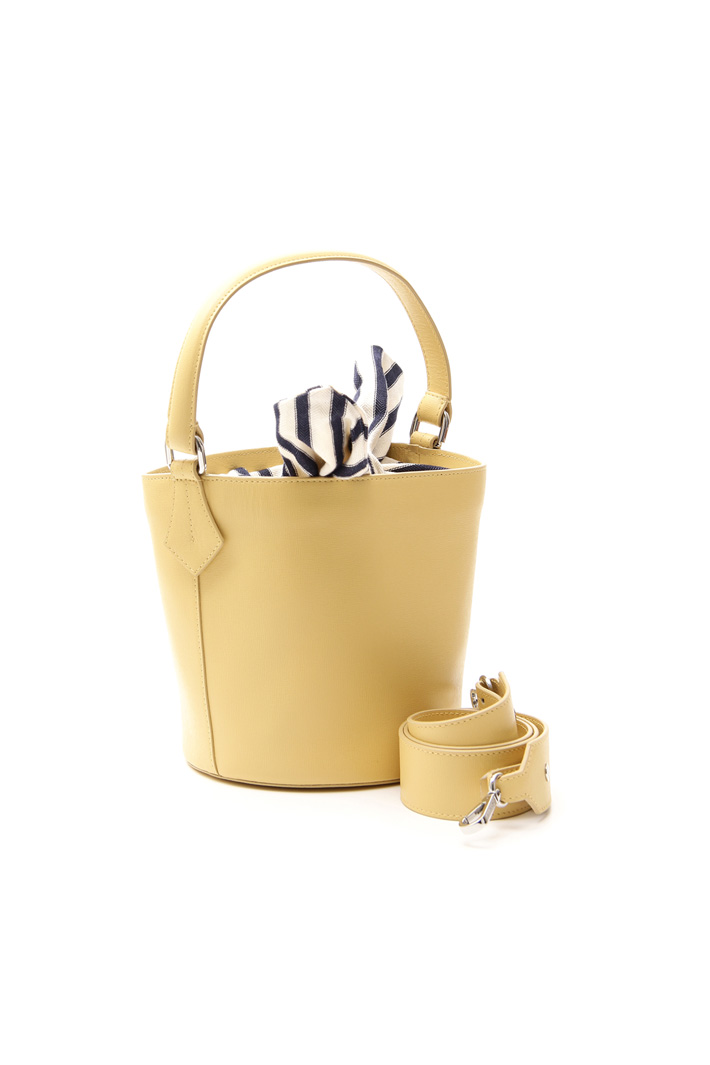 Bucket bag in leather Diffusione Tessile Bucket bag in leather Diffusione Tessile