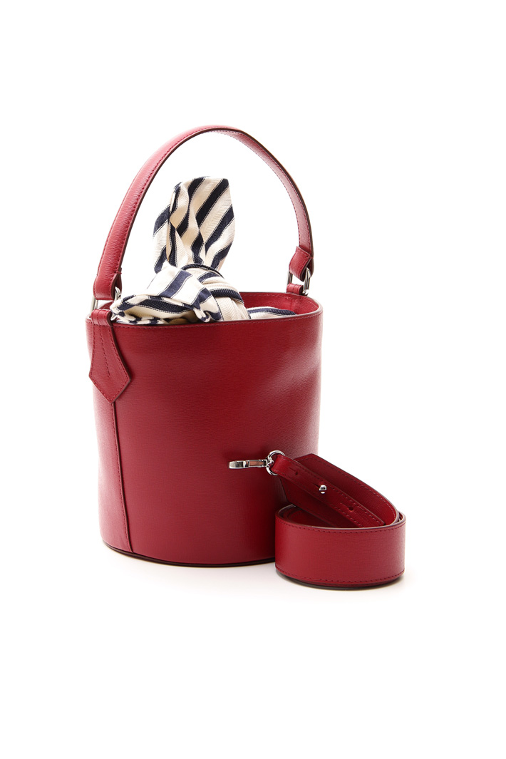Bucket bag in leather Diffusione Tessile Bucket bag in leather Diffusione Tessile