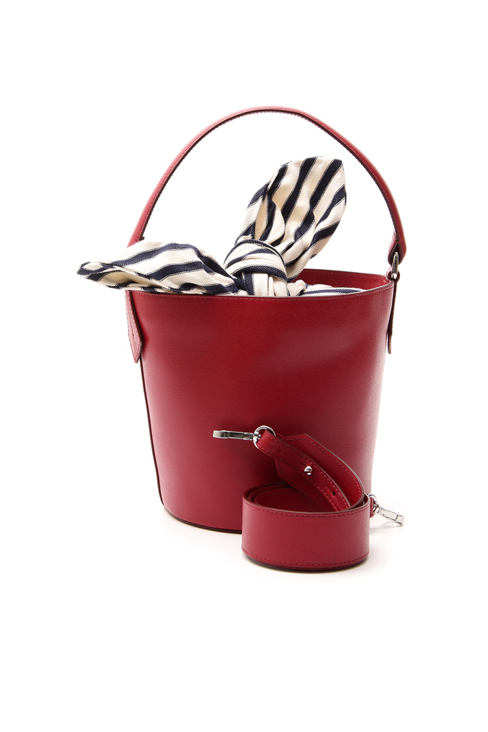 Bucket bag in leather Diffusione Tessile Bucket bag in leather Diffusione Tessile