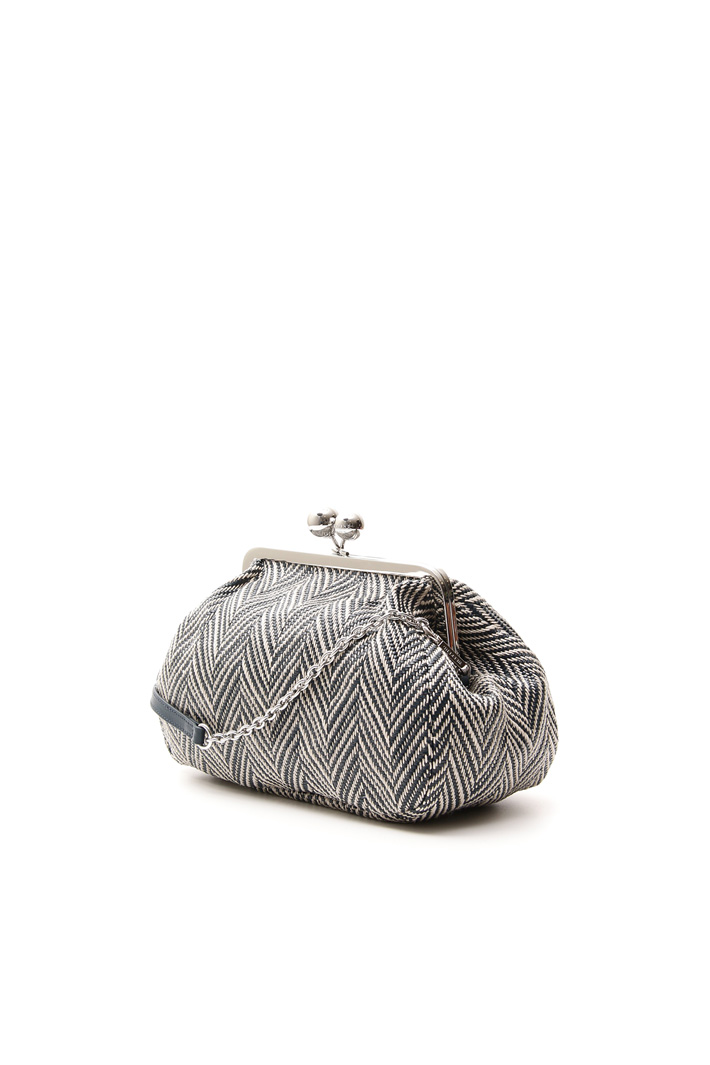 Herringbone fabric handbag Intrend Herringbone fabric handbag Intrend