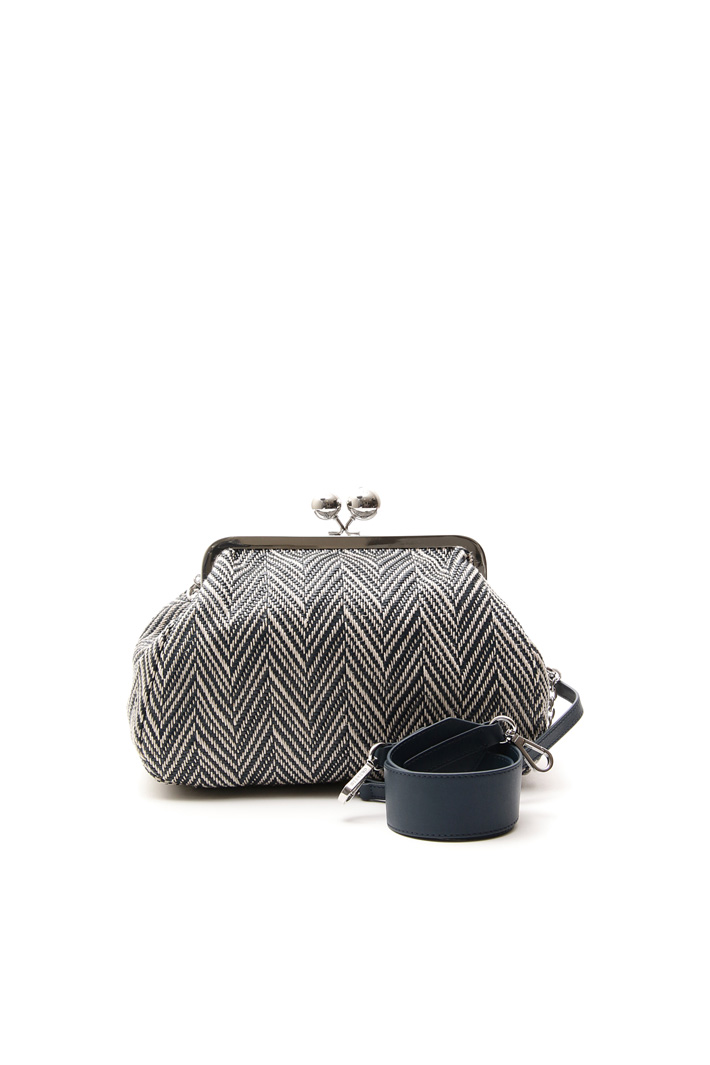 Herringbone fabric handbag Intrend Herringbone fabric handbag Intrend