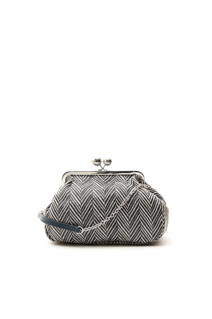 Herringbone fabric handbag Intrend Herringbone fabric handbag Intrend