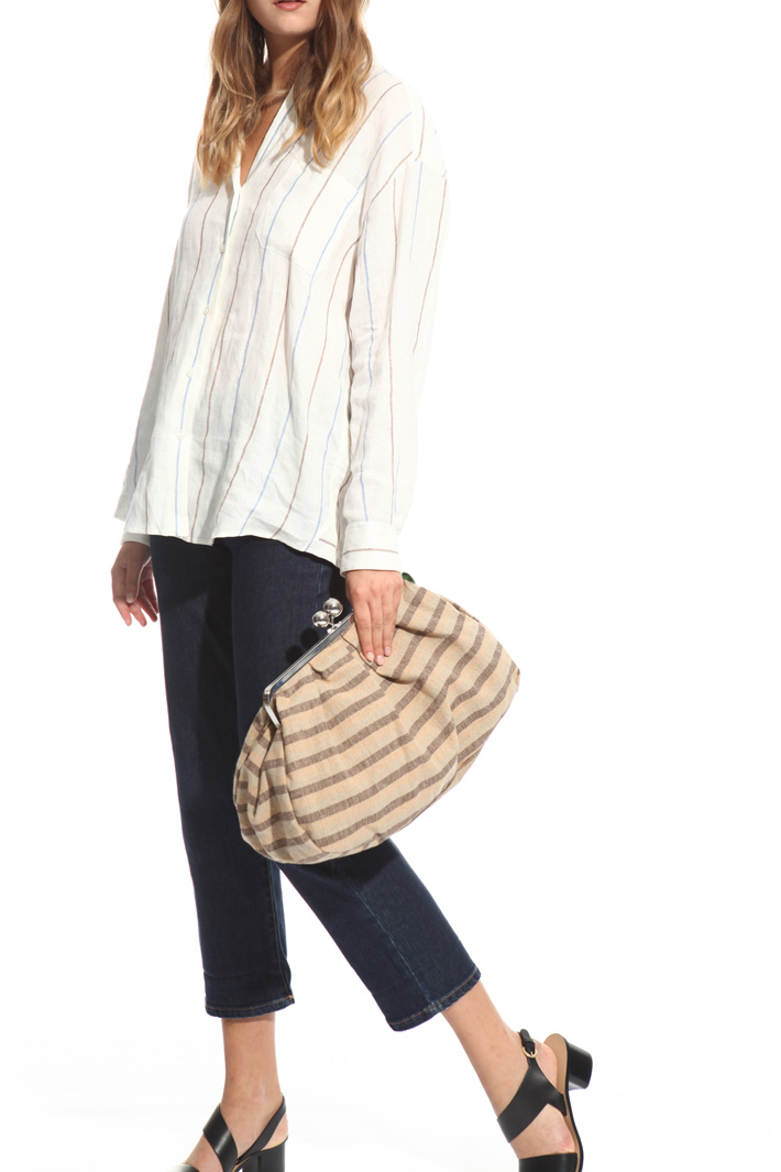Rustic canvas handbag Intrend Rustic canvas handbag Intrend