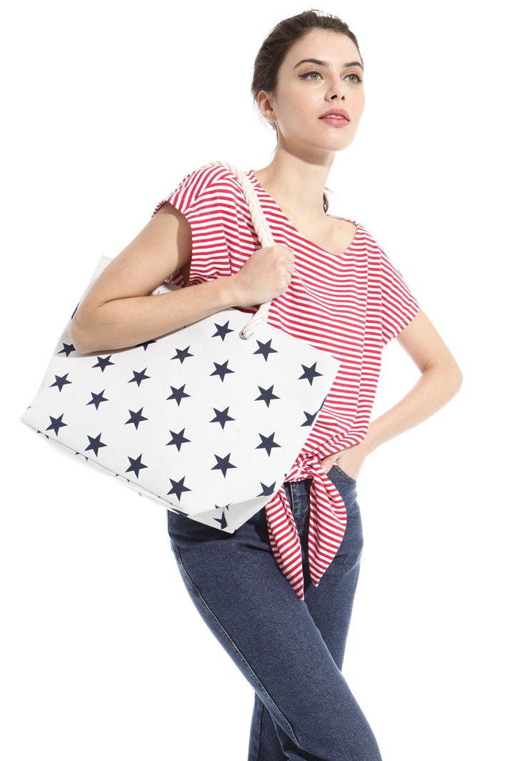 Canvas shopping bag Intrend Canvas shopping bag Intrend