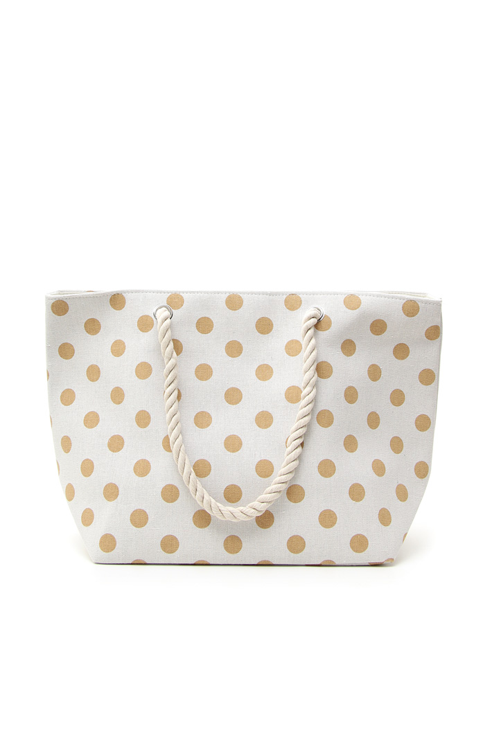 Borsa in canvas di cotone Intrend Borsa in canvas di cotone Intrend