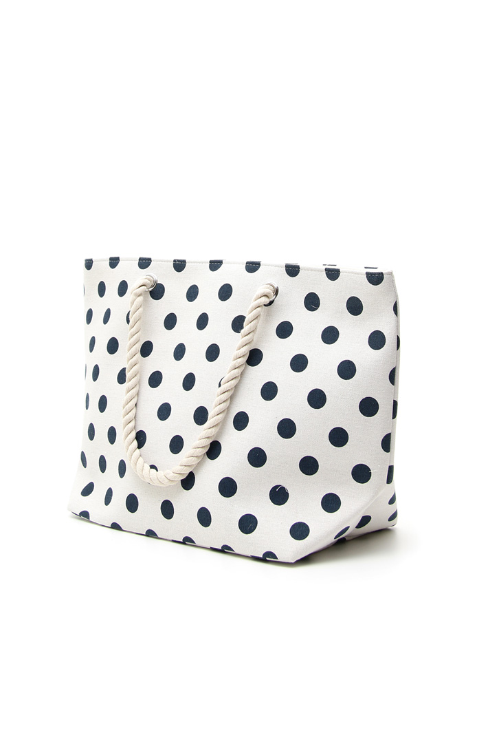 Borsa in canvas di cotone Intrend Borsa in canvas di cotone Intrend