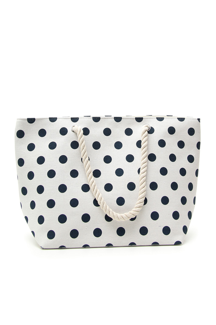 Borsa in canvas di cotone Intrend Borsa in canvas di cotone Intrend