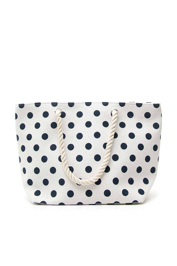 Borsa in canvas di cotone Intrend Borsa in canvas di cotone Intrend