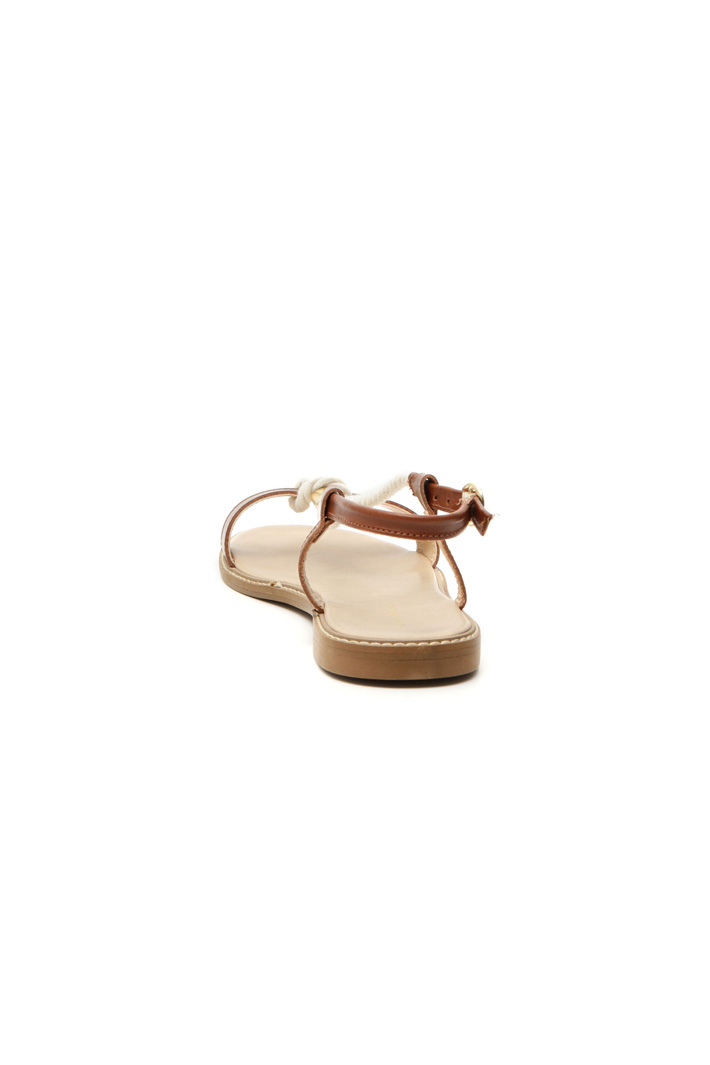 Leather and rope sandals Diffusione Tessile Leather and rope sandals Diffusione Tessile
