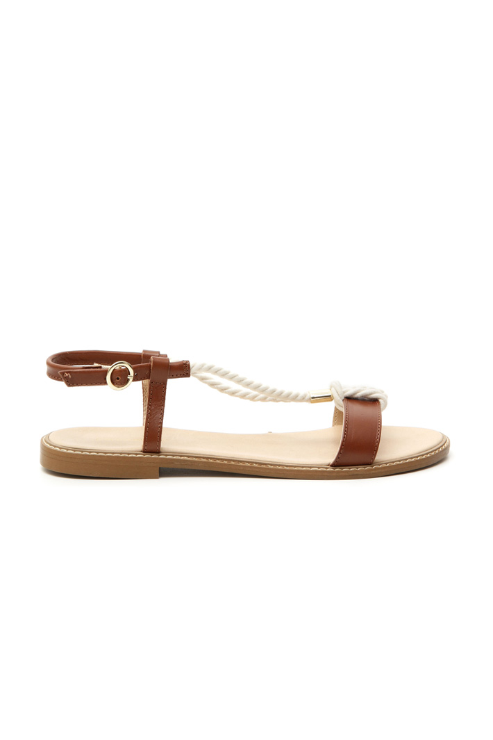 Leather and rope sandals Diffusione Tessile Leather and rope sandals Diffusione Tessile