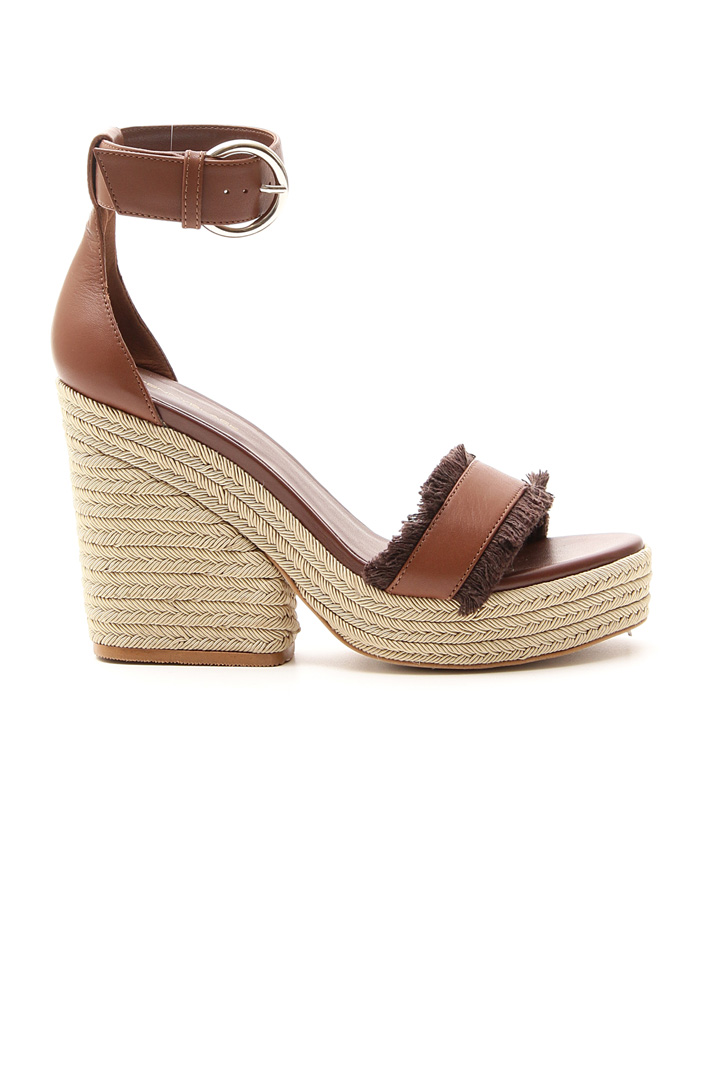 Sandalo con tacco zeppa Intrend Sandalo con tacco zeppa Intrend