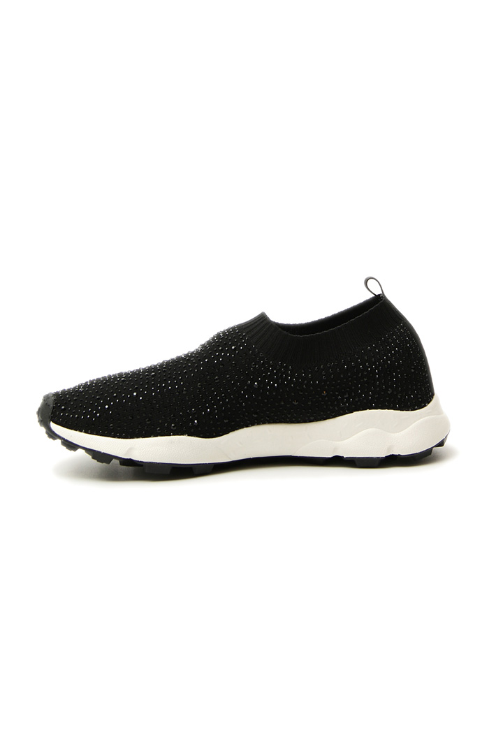 Fabric rhinestone sneakers Intrend Fabric rhinestone sneakers Intrend