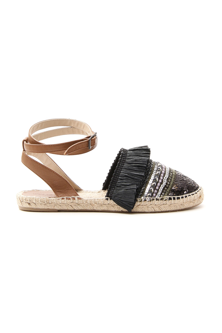Sandali espadrillas con ricami Intrend Sandali espadrillas con ricami Intrend