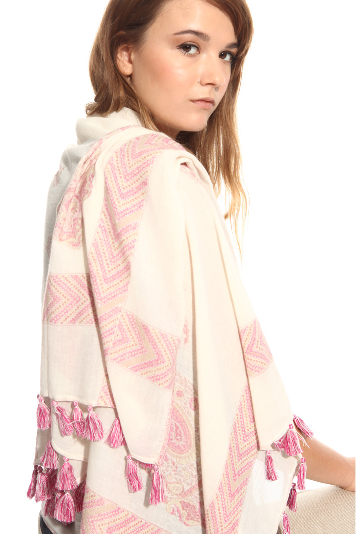 Jacquard design stole Intrend Jacquard design stole Intrend