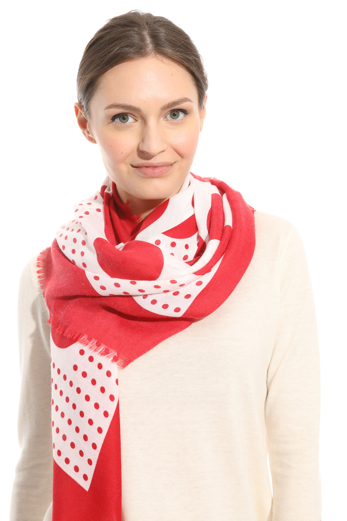Wool blend scarf Diffusione Tessile Wool blend scarf Diffusione Tessile