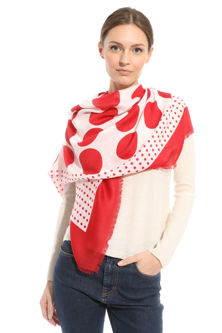 Wool blend scarf Diffusione Tessile Wool blend scarf Diffusione Tessile