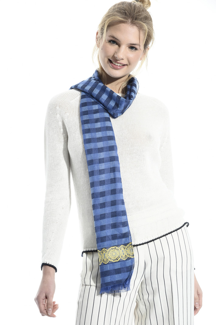 Foulard in cotone e seta Intrend Foulard in cotone e seta Intrend