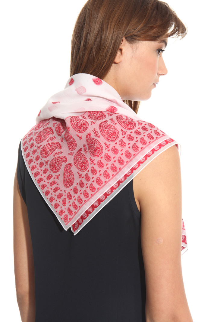 Fil coupé cotton scarf Intrend Fil coupé cotton scarf Intrend