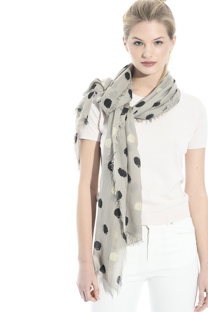 Lurex polka-dot scarf Intrend Lurex polka-dot scarf Intrend